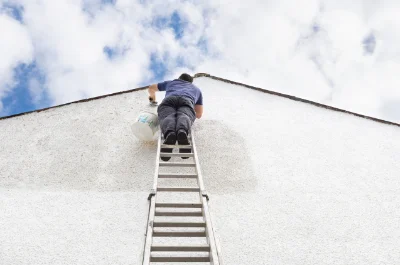 Peinture extérieure à la Mure — façades et ravalement